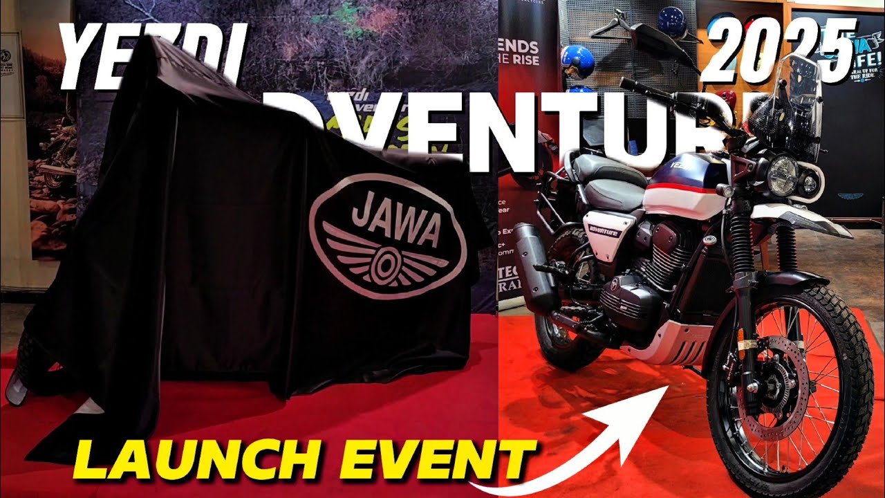 Yezdi Adventure 2025🔥 Launch Event🤩 | Best Adventure bike?⚡️ NO🤑 INCREASE IN PRICE😱
