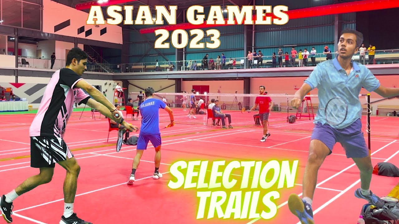 SIDDANTH GUPTA vs PRIYANSHU RAJAWAT || Men Singles League Match || Asian Games 2023 Selection trails