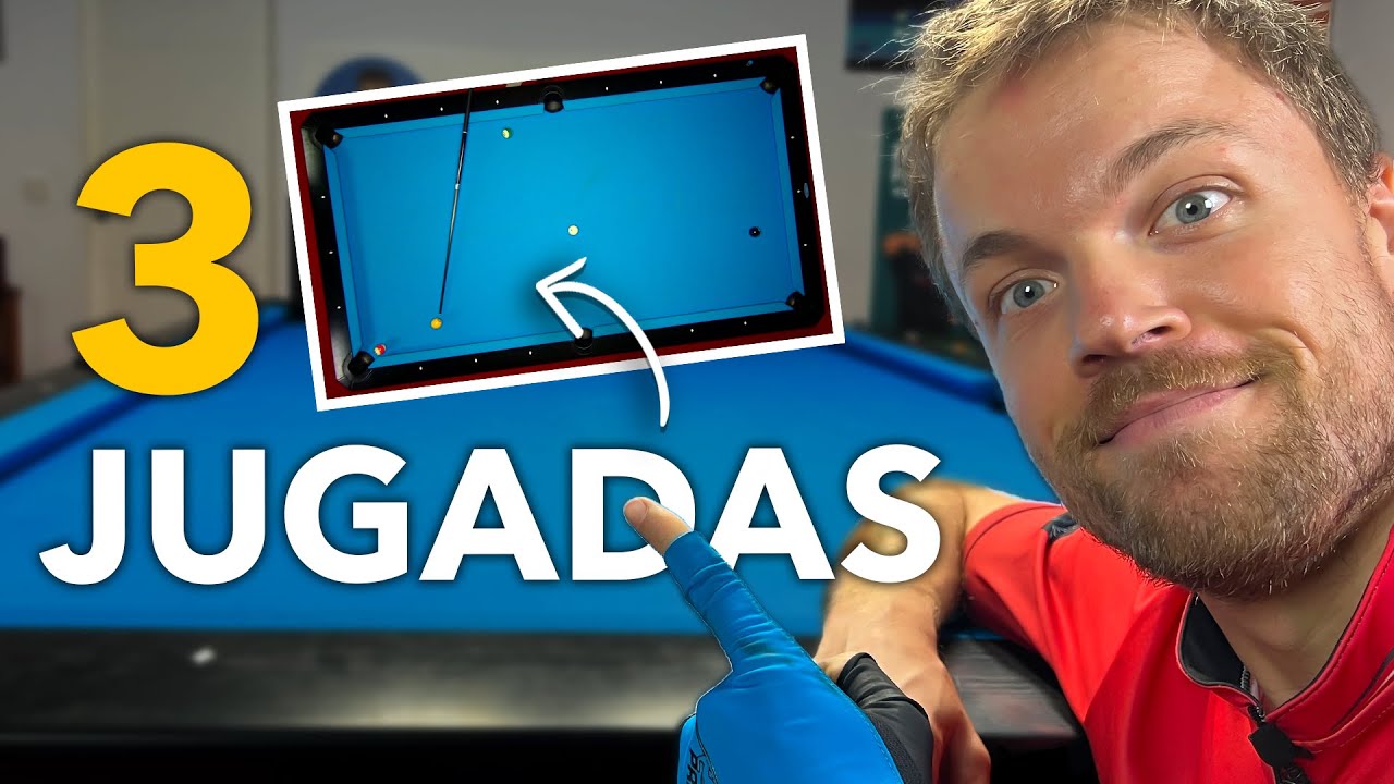 3 JUGADAS en POOL que deberías CONOCER | The Billartist