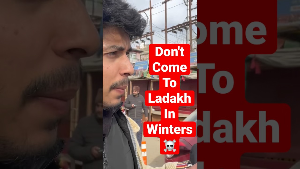 Exploring Leh Market Ladakh Food, Cloths etc. Ladakh In Winters #shorts #ladakh #Leh