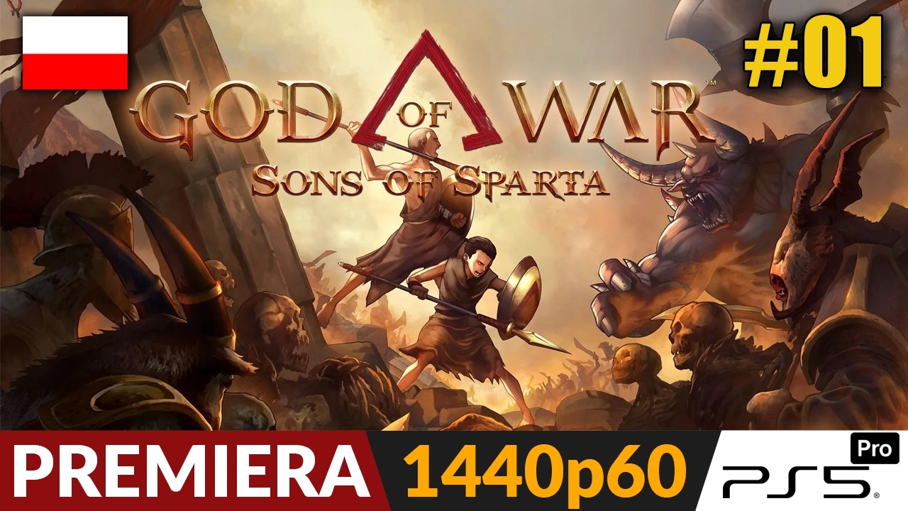 God of War Ragnarok: Sons of Sparta PL 🏹 LIVE 🪓 Sprawdzamy nowego GOW'a