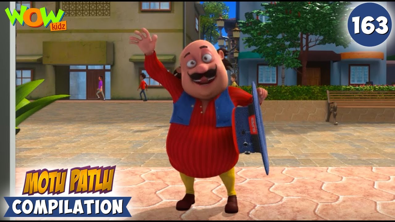 Hat Jo Bana De Hero Motu Patlu | Motu Patlu Season 13 Compilation 163 | Motu Patlu | Kids | #spot