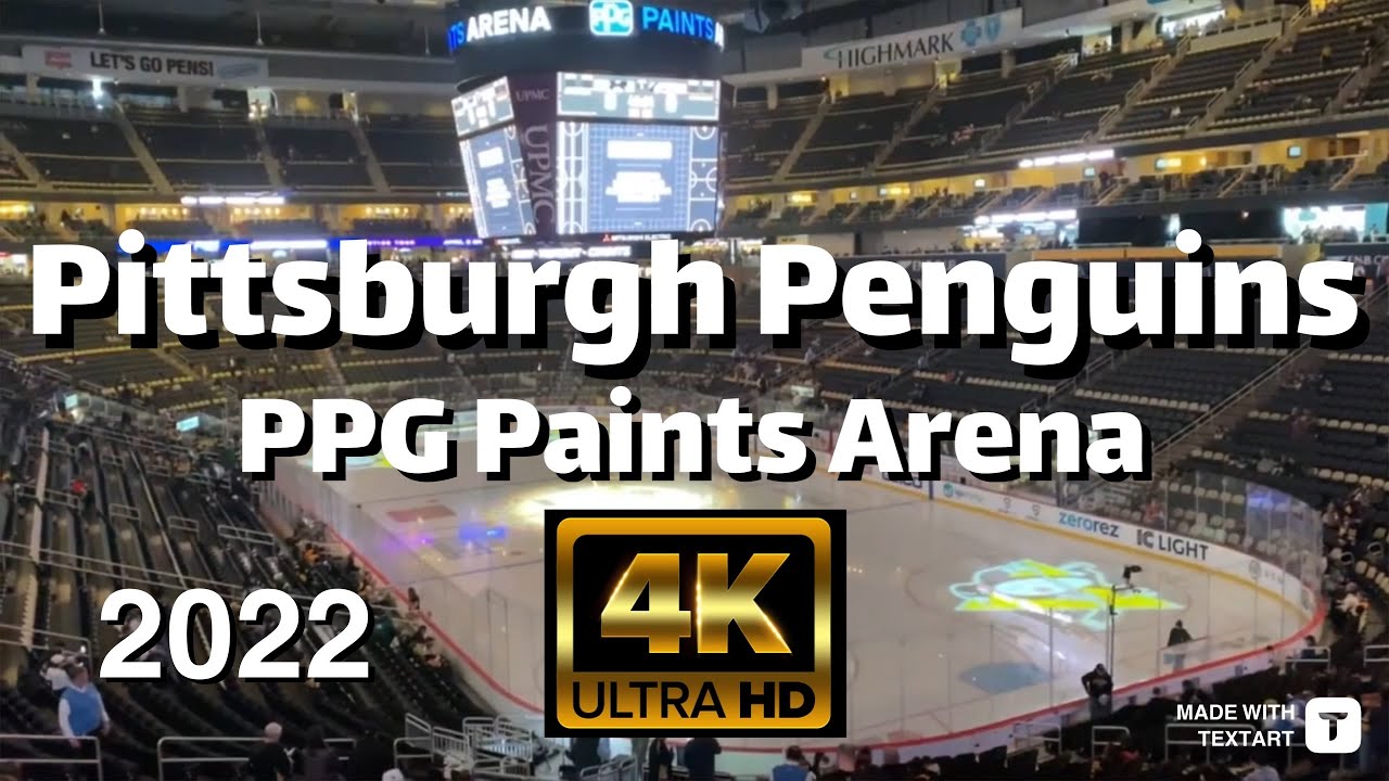 【4K】Pittsburgh Penguins - PPG Paints Arena - Walking Tour - NHL Game 2022- 60fps