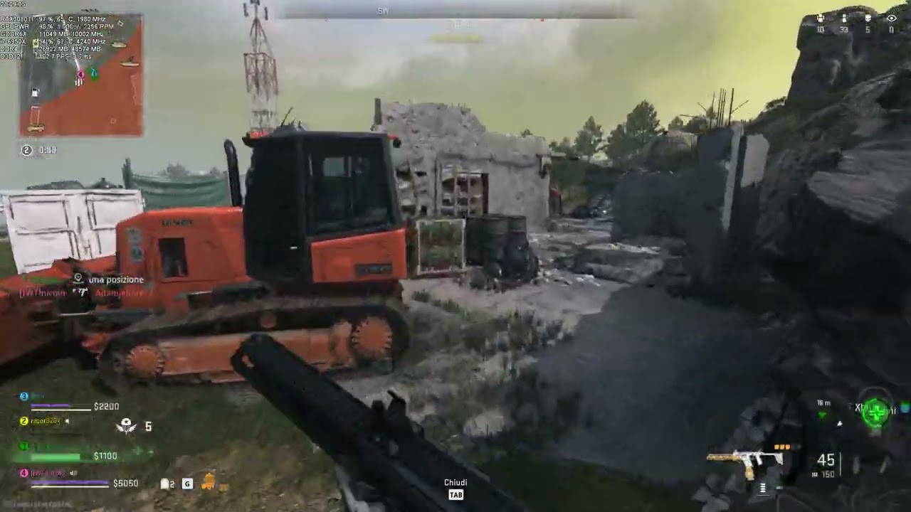 Warzone 2 || i7-6950X @ 4.2 || RTX 3080 TI OC TUF || 1440p Ultra No DLSS