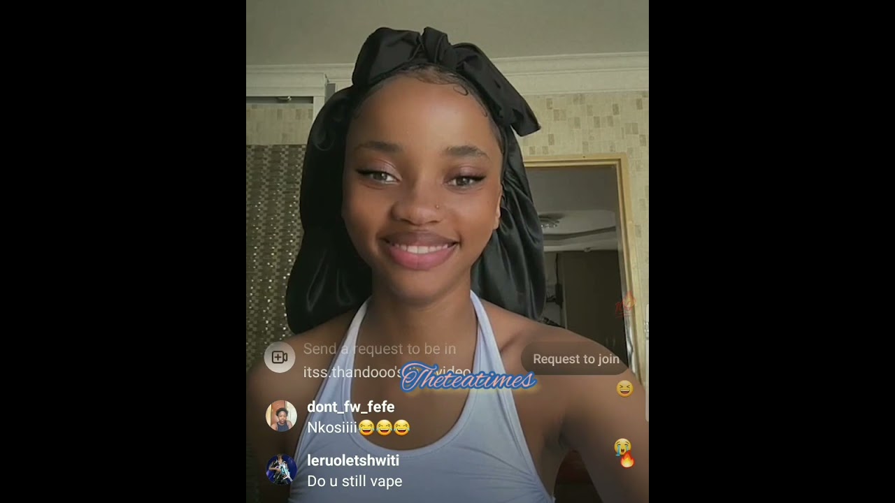 Thando preparing herself for her outings also gets irritated by her fans comments 👀