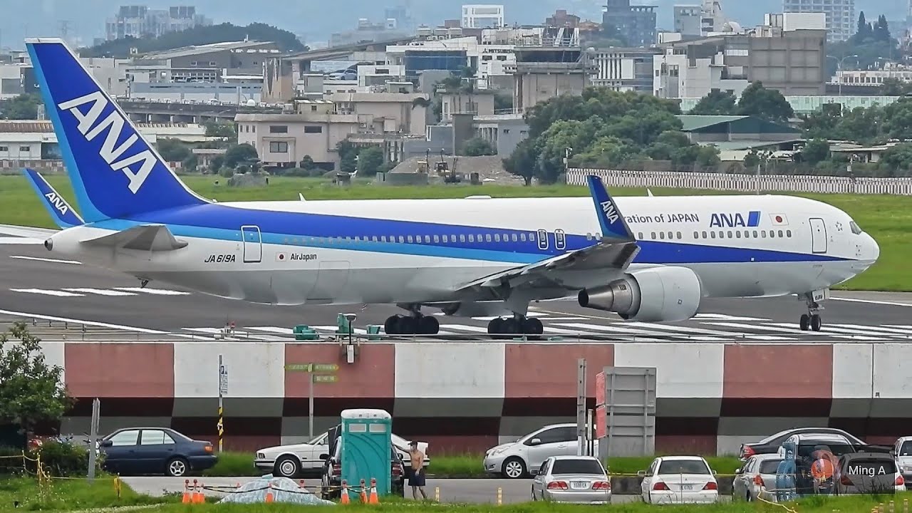 飛機起降28跑道 35min｜臺北松山機場TSA