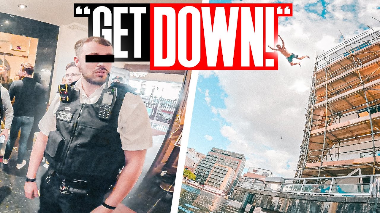 16 METER Sprung von BAUSTELLE! | POLIZEI-EINSATZ in LONDON! | mit @Wizzy Gang & @PHAT