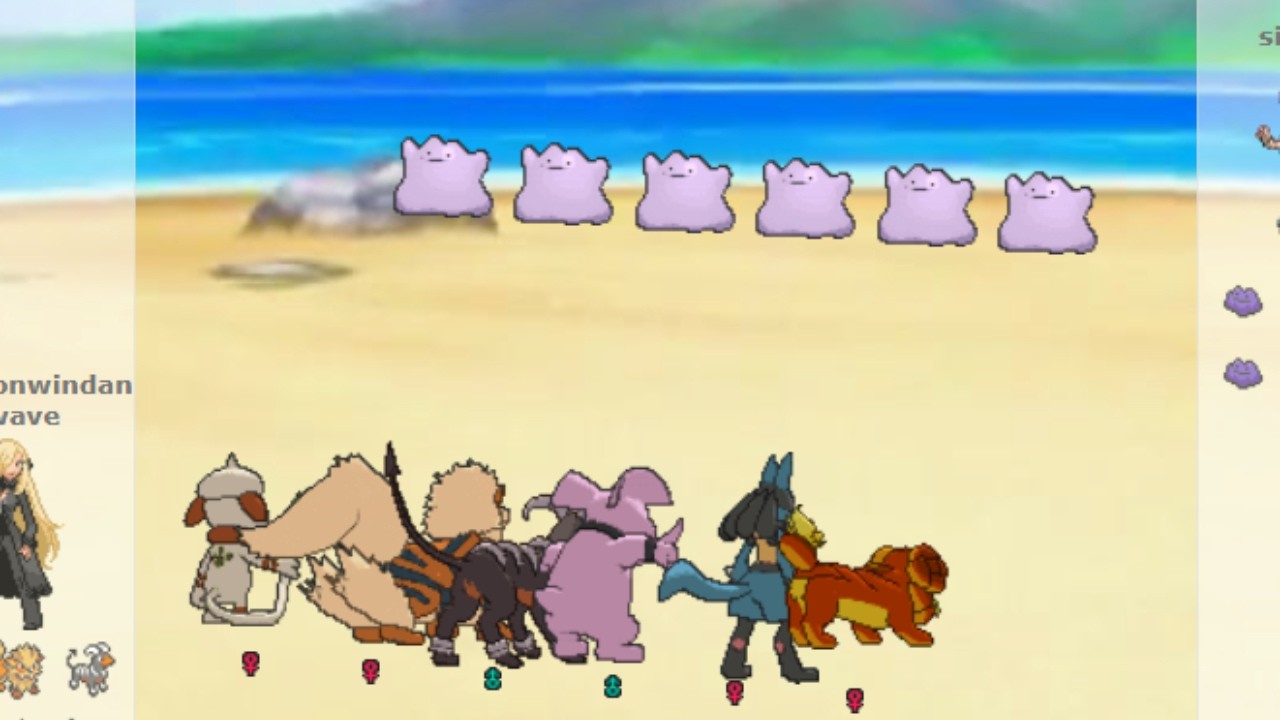 ВОТ КАК НУЖНО ПОБЕДИТЬ СПАМЩИКОВ ДИТТО СО СЧЕТОМ 6-0 В POKEMON SHOWDOWN!!