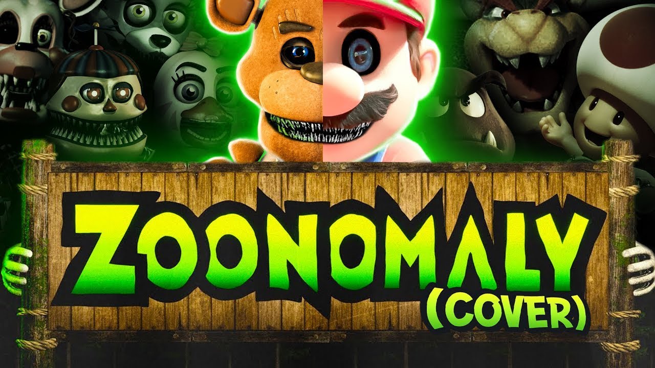 The Super Mario Bros Movie and Five Nights at Freddy's - Zoonomaly Theme Song (Mashup) @Ozyrys