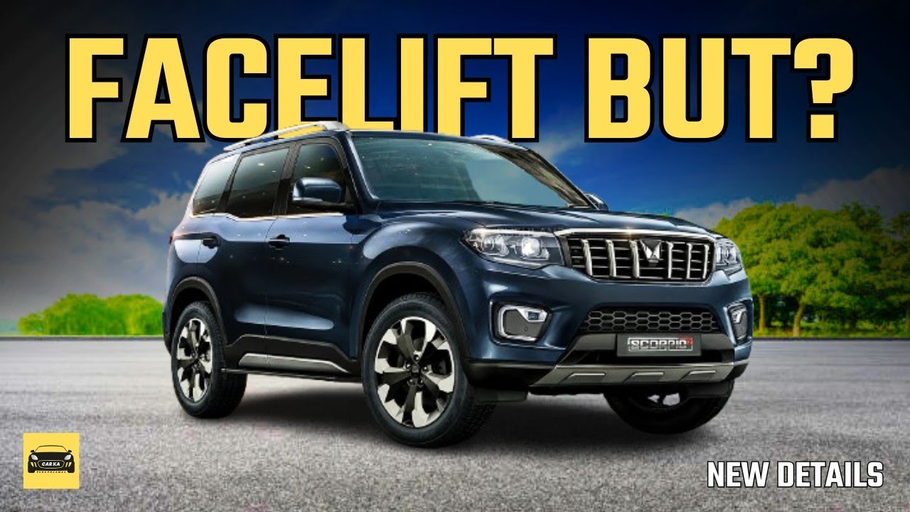 Scorpio N Facelift 2026 LEAKED 😱 Panoramic Sunroof, New Screen & Launch Date!
