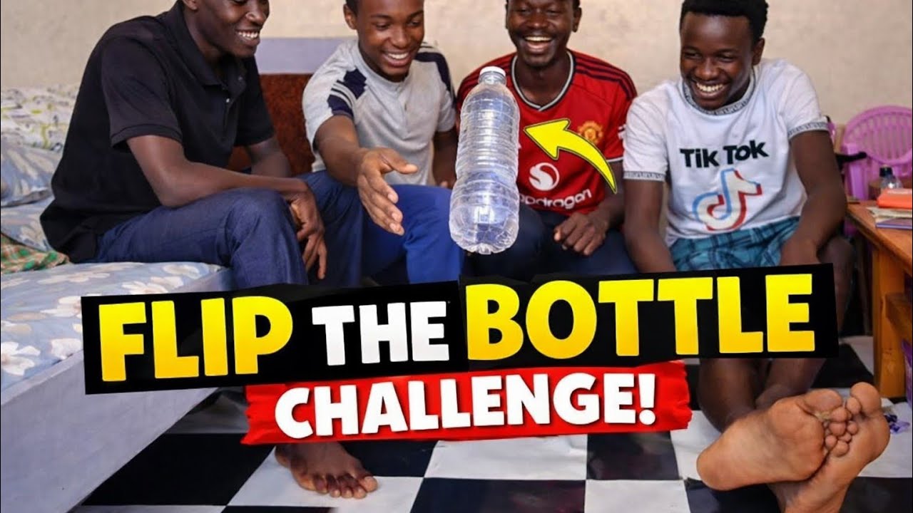 FLIP THE BOTTLE CHALLENGE 💥 | Can We Beat This?!