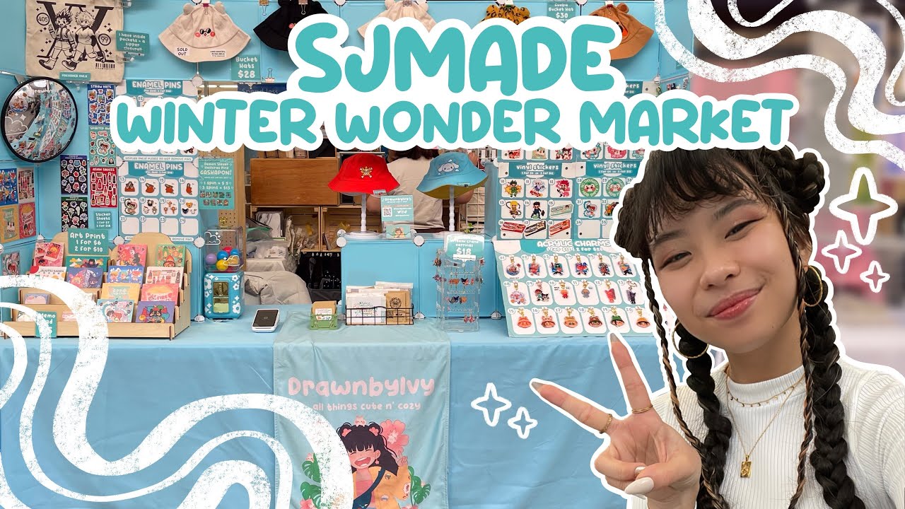 Видеоблог о ярмарке ремесел ✧ SJMade Winter Wonder Market | успешное мероприятие $$$, не связанно...