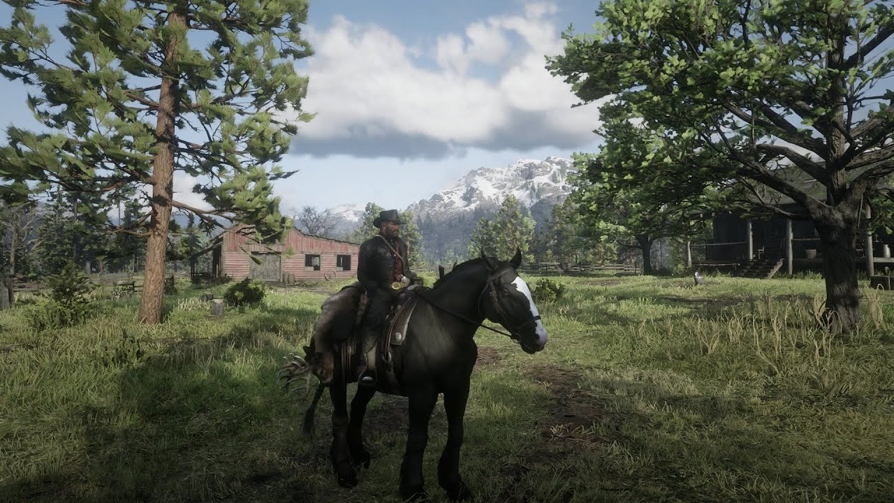 RDR2 | Exploring Downes Ranch for secret loot