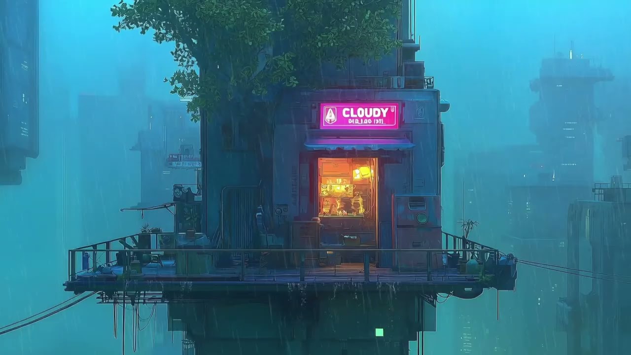 Endless Cyberpunk Night Drive 🌌 | Neon Lofi Beats - Lofi Music