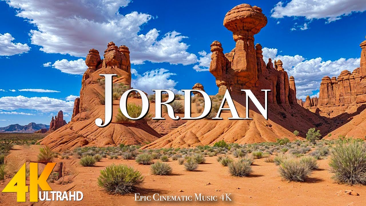 Jordan 4K Ultra HD • живописный фильм для релаксации с эпическим кинематографическим эффектом