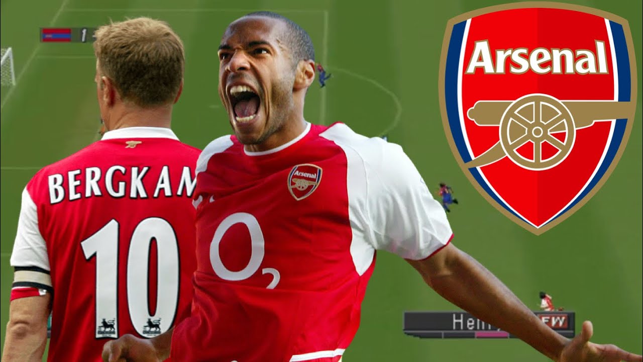 Winning Eleven - Arsenal vs Barcelona 2003/2004 Season