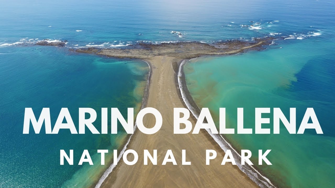 Marino Ballena National Park Costa Rica Aerial Video
