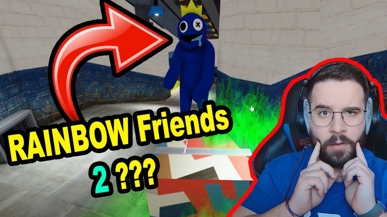 ez a RAINBOW FRIENDS 2 ?! MEGINT egyedül NYERTEM ! | Roblox Rainbow Friends