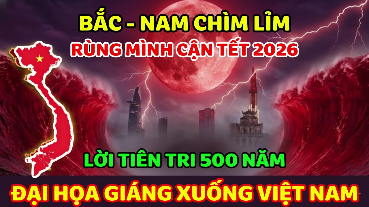 🔥RỢN NGƯỜI! Tiên Tri Trùng Khớp: Sấm Trạng Ứng Nghiệm, Nam - Bắc Chao Đảo, Hóa Rồng Hay Lâm Đại Nạn?