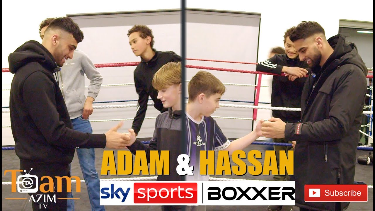 HASSAN AZIM and ADAM AZIM Inspire The Next Generation at HideOut Youth Zone in Manchester