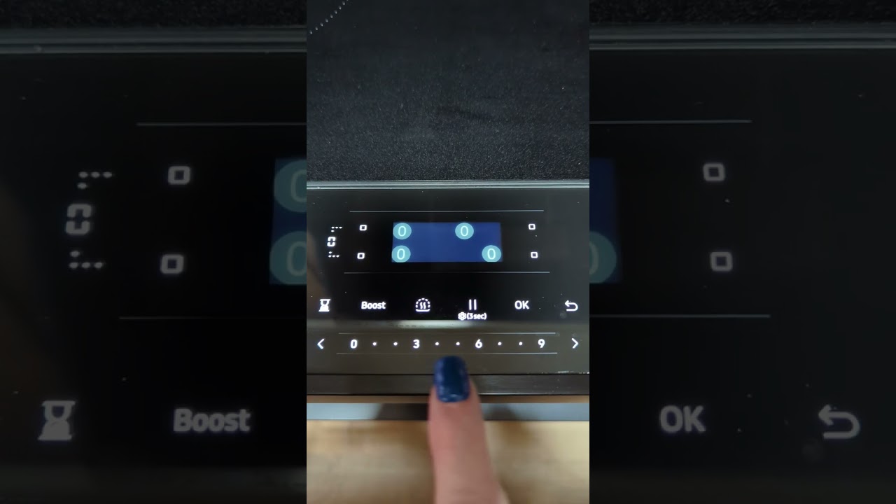 Samsung Bespoke Induction Range, Model NS16DG9500MTAA