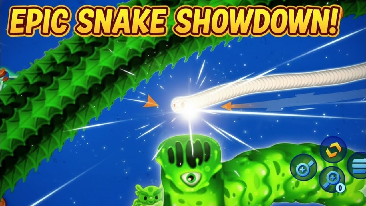 How I Kill The Biggest Snake In WormsZoneio 🐍😃|| Biggest snake || 🔥 Epic Snake Showdown