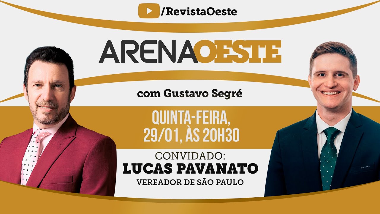ARENA OESTE #36 | LUCAS PAVANATO - VEREADOR DE SÃO PAULO
