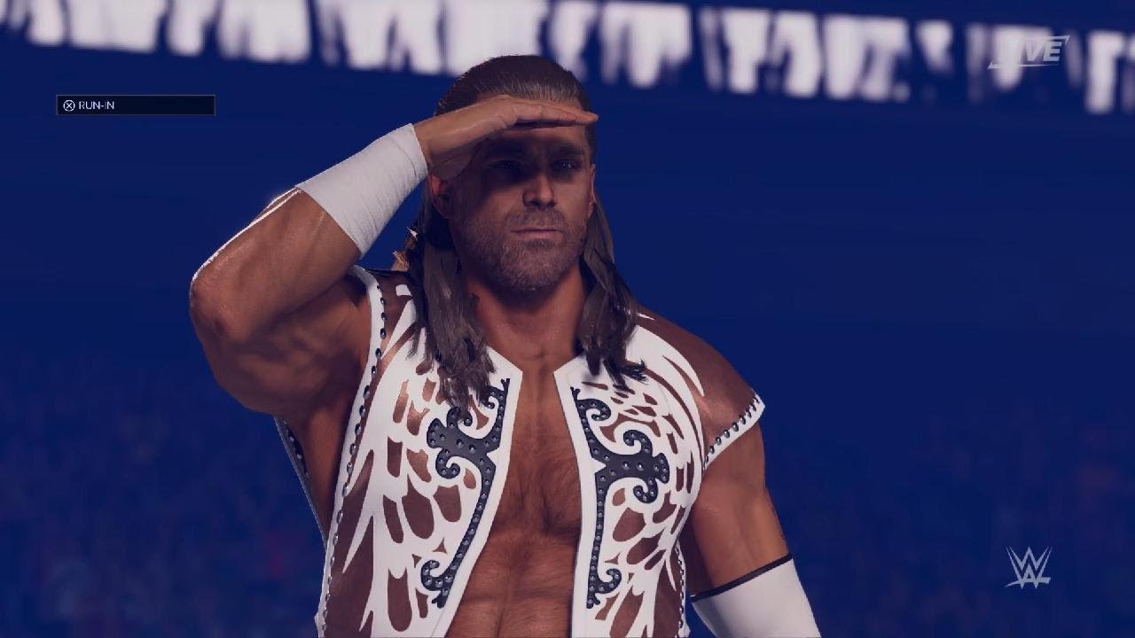 Shawn Michaels vs The Undertaker WWE2k24 Wrestlemania 25