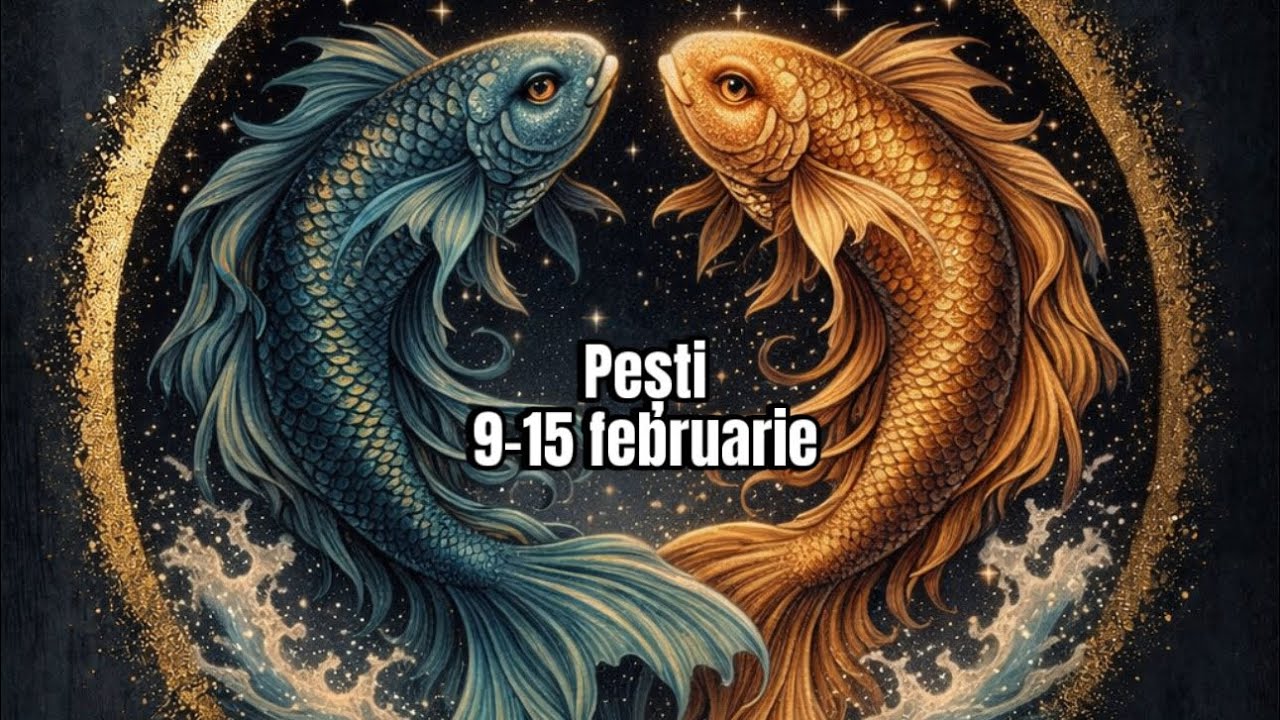 Pești : 9 feb–15 feb : Te vindeci complet și te simți liber ca niciodată 🌊 #pisces