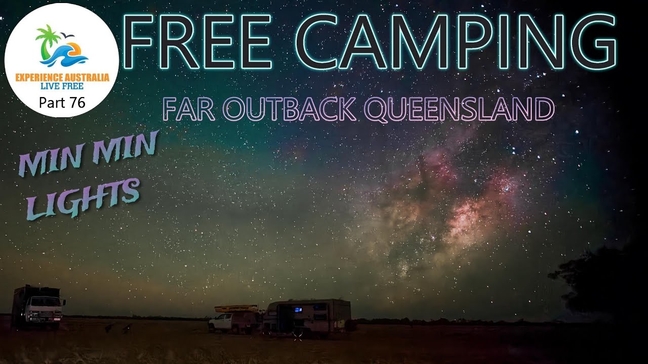 Free Camping West Queensland Far Outback Winton Min Min Boulia