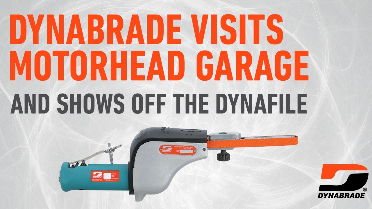 Dynabrade visits Motorhead Garage with the Dynafile