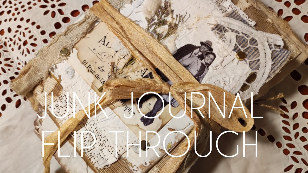 Junk journal flip through 