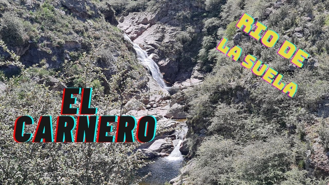 DIFICIL DE LLEGAR. PERO VALIO LA PENA. En las Altas Cumbres, en el rio de la suela. MAJESTUOSA !!!