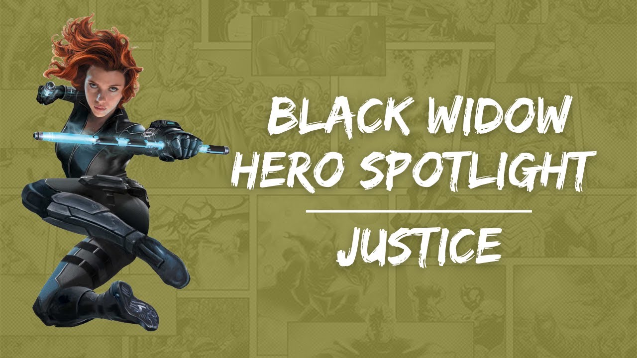 Marvel Champions Hero Spotlight - Black Widow - Justice Aspect!