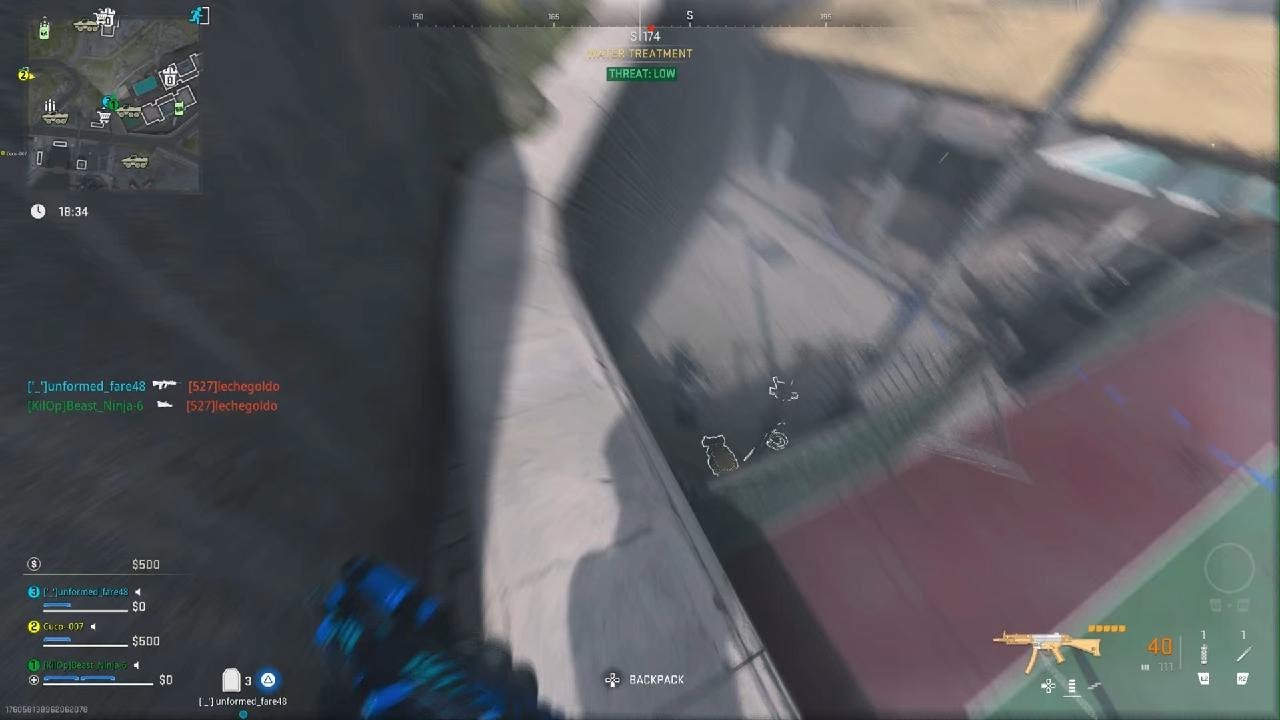 When Enemy pulls out a shotgun in dmz