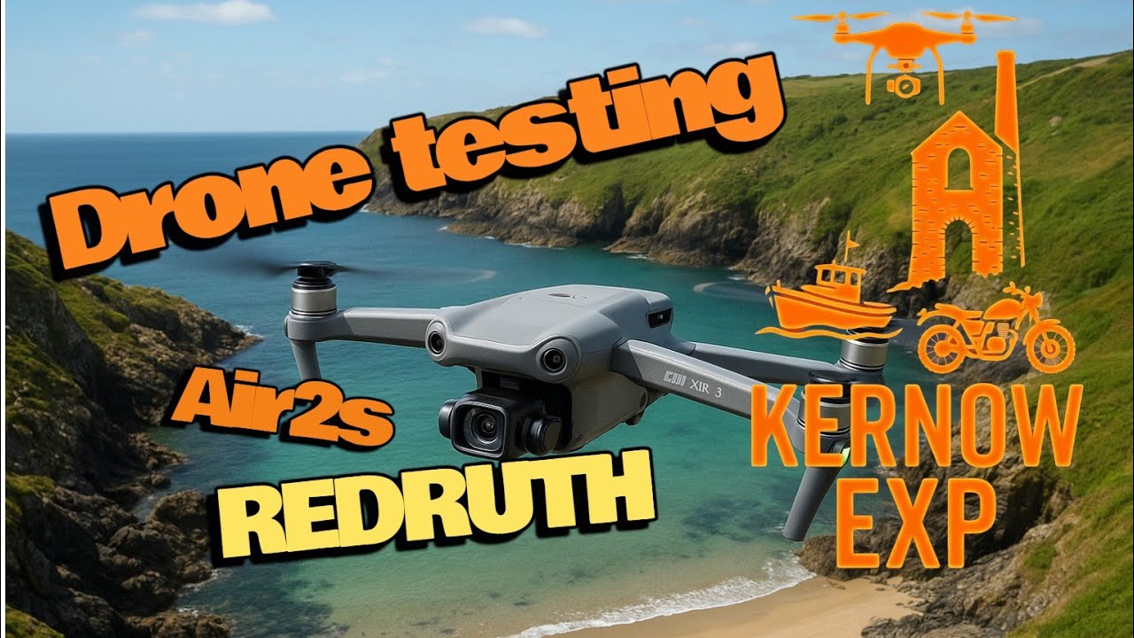 Drone testing  redruth cornwall  #cornwall #dji #drone 