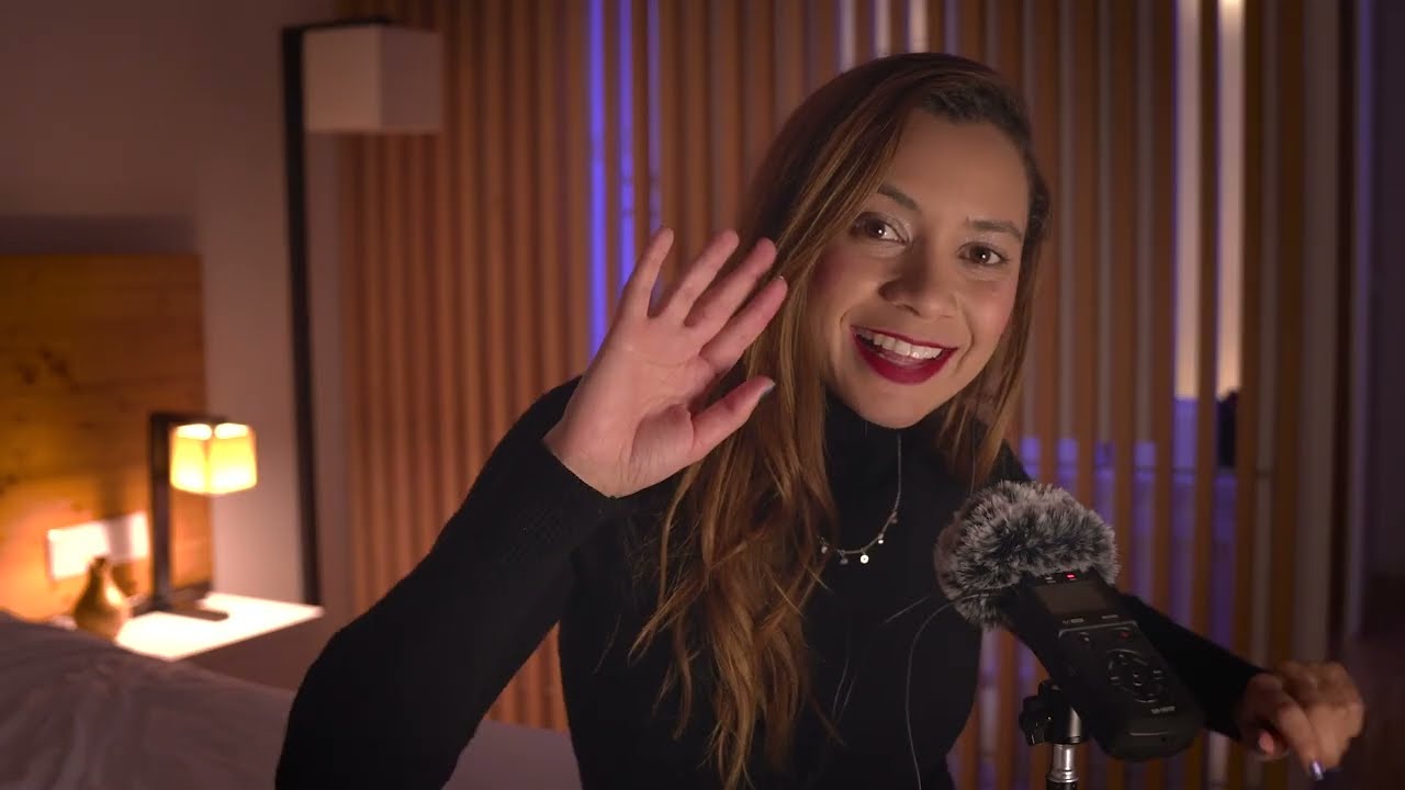 ASMR DURMA EM 7 MINUTOS!! NO SEU QUARTO DE HOTEL!