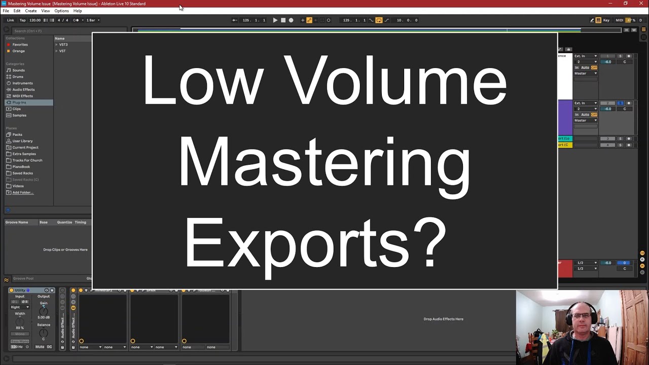 Low Volume Master Exports?