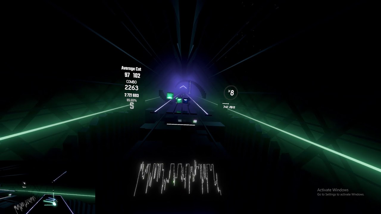 My highest combo ever (6500+) The Sun, The Moon, The Stars by Aether Realm - Beat Saber