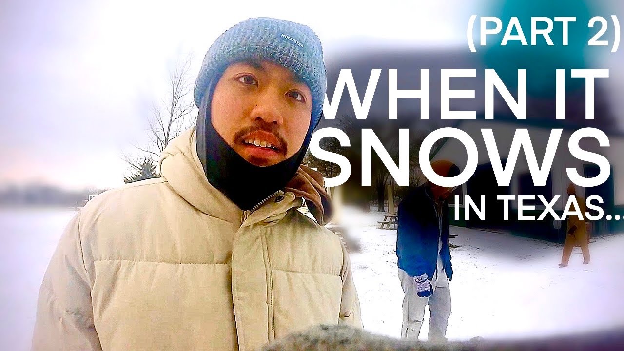 WHEN IT SNOWS IN TEXAS...(PART TWO) | vlog#13