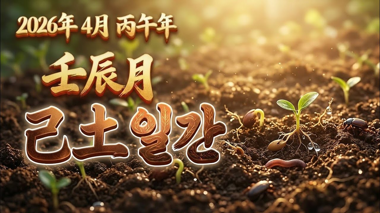 [2026] 병오년 임진월(4월) 일간별 운세 03 기토일간