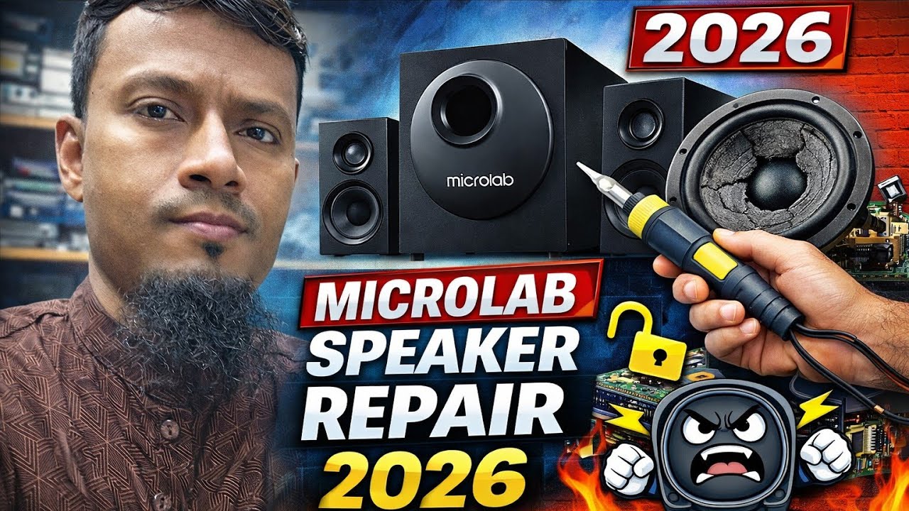 Microlab Speaker Repair 2026 | Computer Service 2026