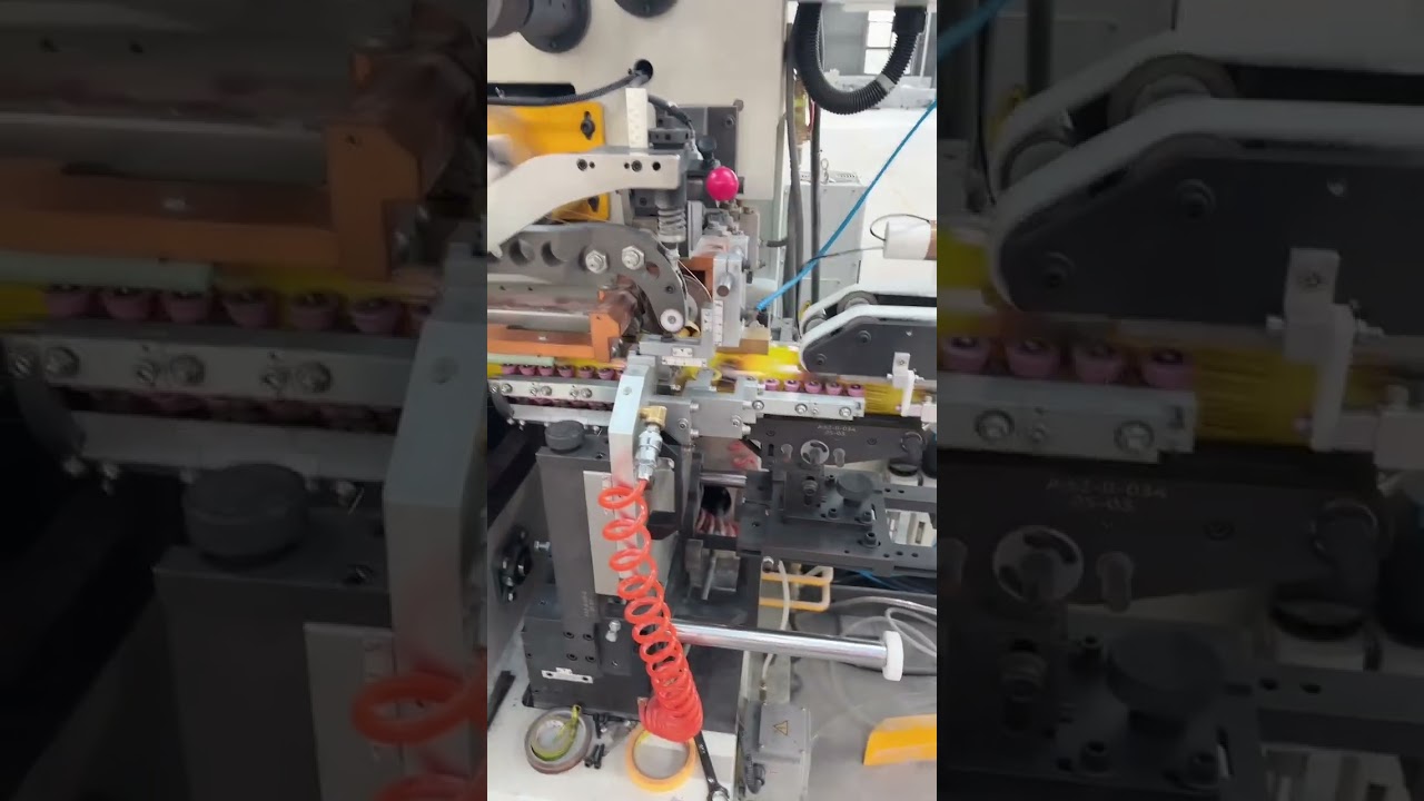 A canning production line capable of producing 300 cans per minute. 