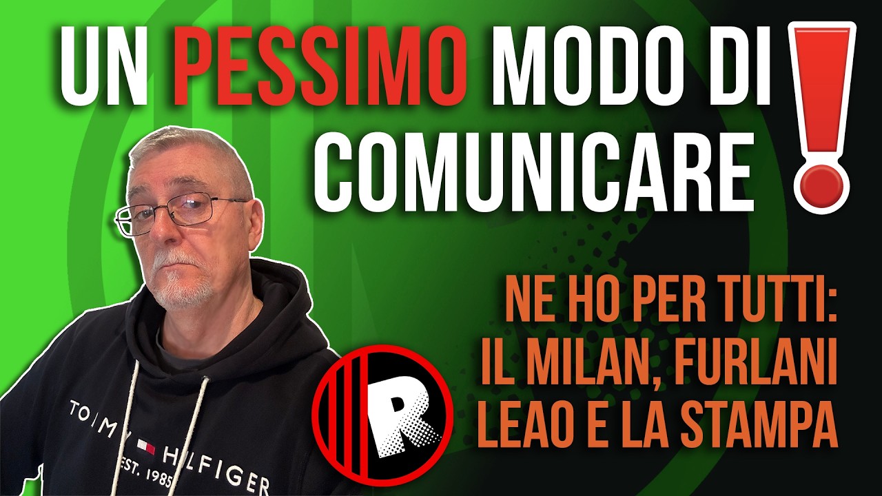 😡 UN PESSIMO MODO DI COMUNICARE‼️🔴⚫️