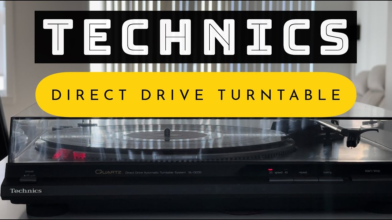 Fixing The Bulletproof Direct Drive Technics SL-QD33 Turntable