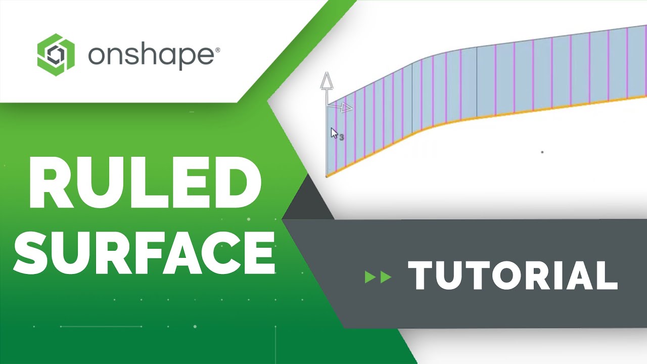 Ruled Surface - Surface Modeling in Onshape