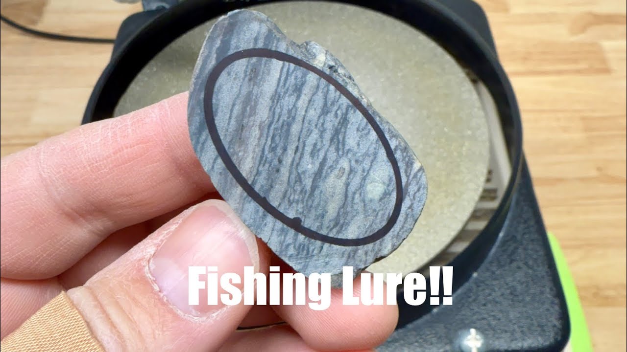 Stone Fishing Lure!! My Process Start to Finish!