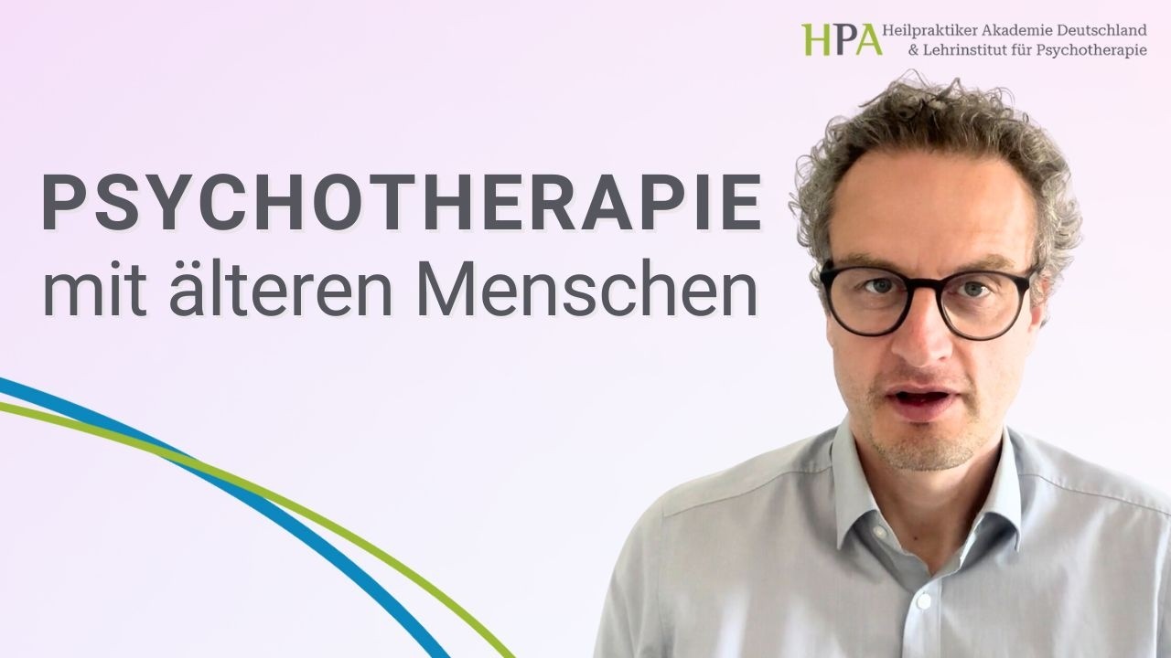Psychotherapie mit älteren Menschen