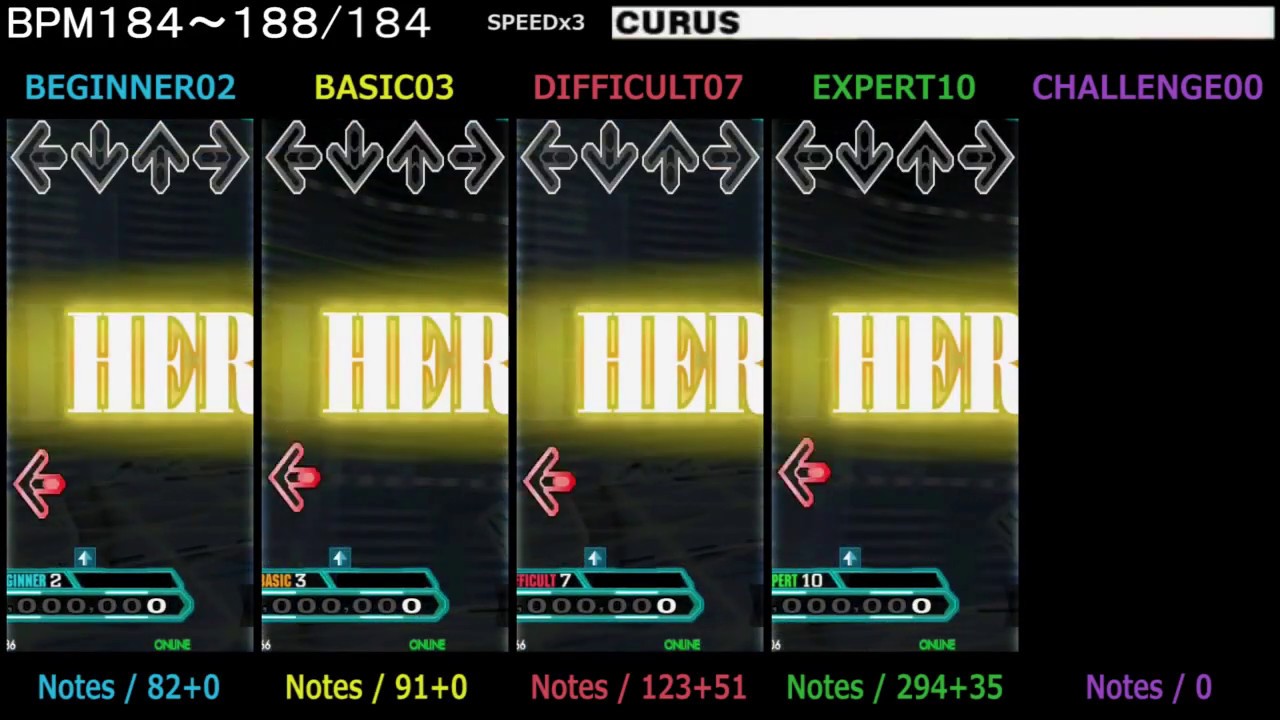 DDR / CURUS - SINGLE (DanceDanceRevolution SuperNOVA)