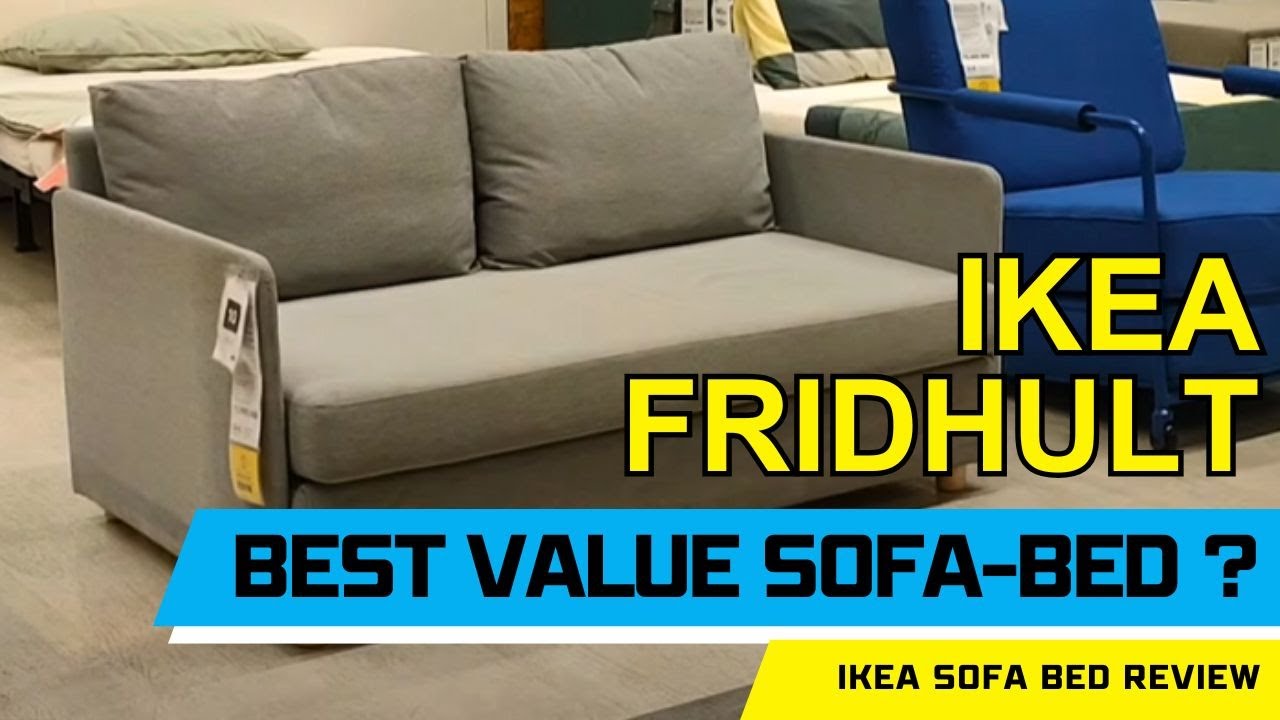 Ikea FRIDHULT sofa bed, quick review
